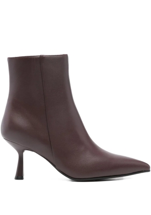 Bibi Lou 70mm leather ankle boots - Red