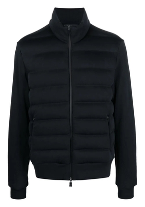 Herno funnel-neck padded jacket - Blue