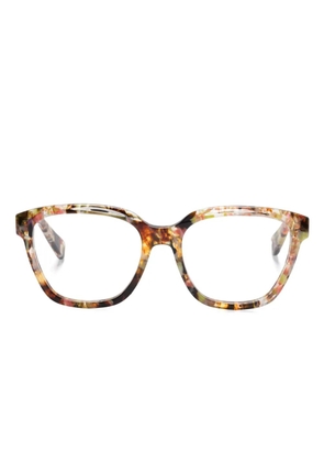Chloé Eyewear wayfarer-frame glasses - Orange