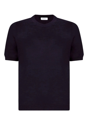 Gran Sasso short-sleeves sweater - Blue