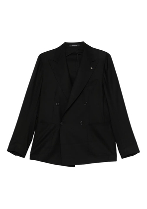 Tagliatore double-breasted blazer - Black