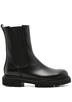 Anna F. leather Chelsea boots - Black