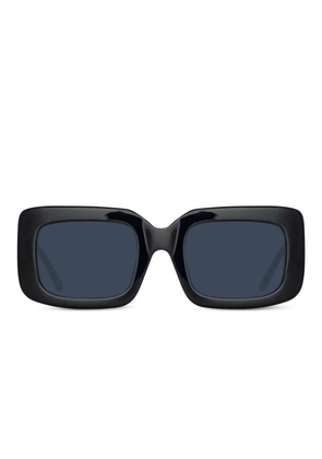 The Attico Jorja square-frame sunglasses - Black