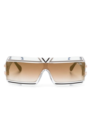 Cazal rectangle-frame sunglasses - White