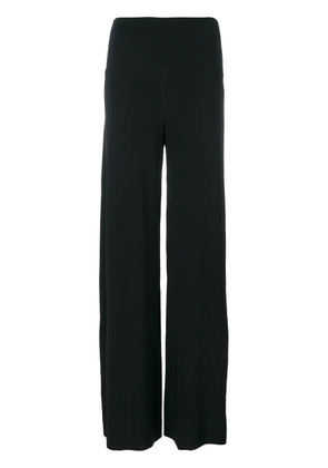 Norma Kamali wide-legged trousers - Black