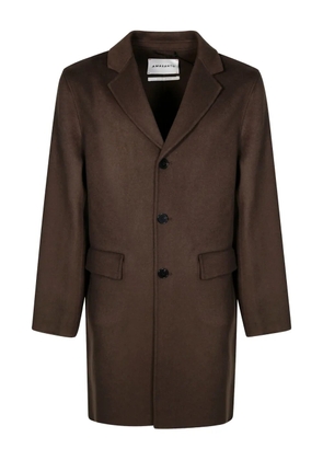 AMARÁNTO single-breasted coat - Brown