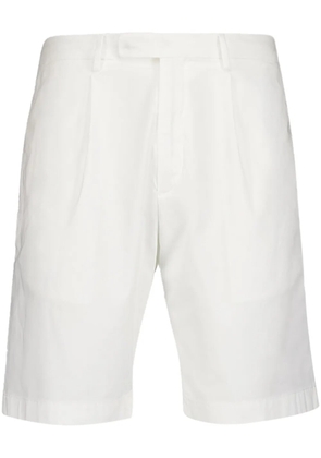Boglioli cotton relaxed shorts - White