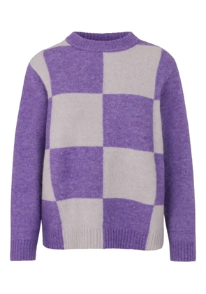 Baum Und Pferdgarten Cecilee checked sweater - Purple