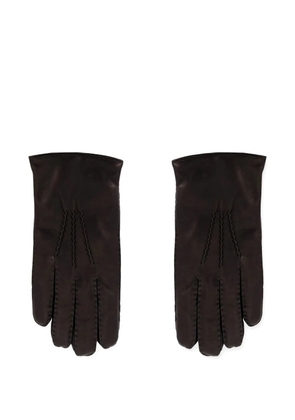 Orciani stitched gloves - Black