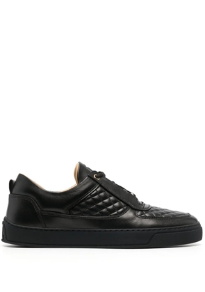 Leandro Lopes quilted high-top sneakers - Black