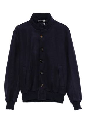 Kired button-fastening bomber jacket - Blue