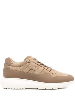 Hogan Interactive 3 leather sneakers - Neutrals