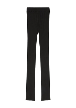 Rodebjer ribbed-knit trousers - Black