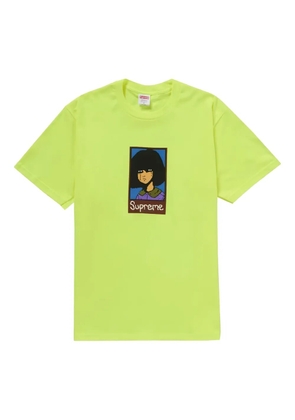 Supreme Emo-graphic cotton T-shirt - Yellow
