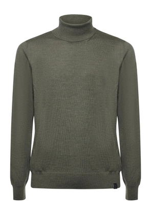 Fay roll-neck long-sleeve sweater - Green