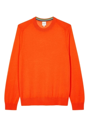 Paul Smith crew-neck long-sleeves sweater - Orange