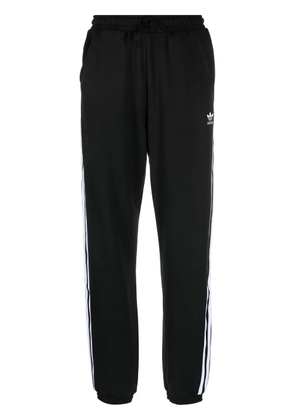 adidas embroidered-logo detail track pants - Black