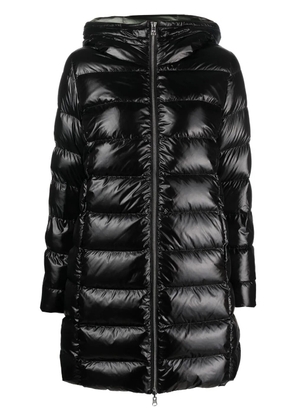 Colmar reversible padded hooded coat - Black