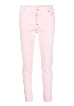 DSQUARED2 low-rise tapered jeans - Pink