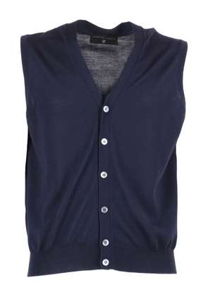 Filippo De Laurentiis buttoned vest - Blue