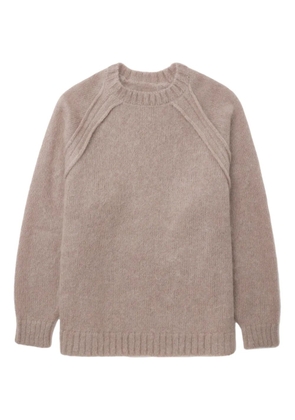 Undercover raglan-sleeve mohair sweater - Pink