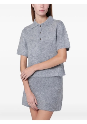 Almada Label Maika polo top - Grey