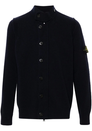 Stone Island Compass-badge high-neck jumper - Blue