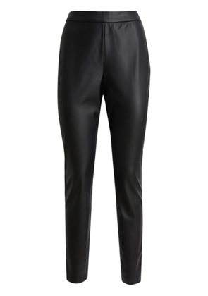 HUGO faux-leather trousers - Black