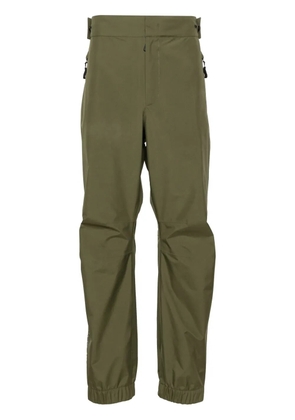 Moncler Grenoble waterproof tapered trousers - Green