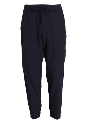 BOSS logo-embroidered track pants - Blue