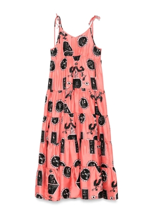 Rianna + Nina Tependris Volant Sonia maxi dress - Pink