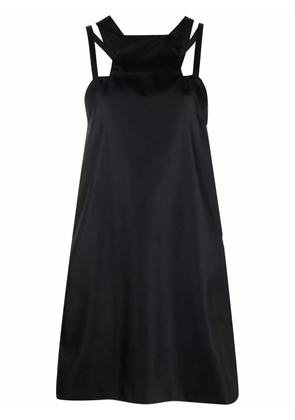 Givenchy strap-detail cut-out sleeveless shift dress - Black