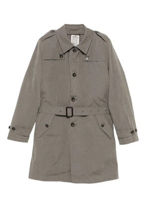 L'impermeabile Gilberto belted trench coat - Grey