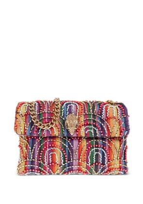 Kurt Geiger London medium Soft Kensington rainbow shoulder bag - Red