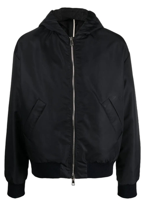 Low Brand hooded waterproof bomber jacket - Blue