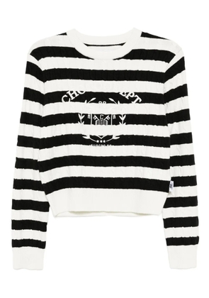 CHOCOOLATE long-sleeved jumper - White