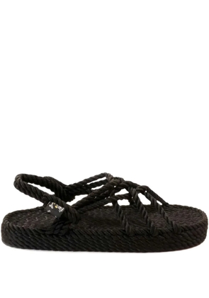 Nomadic State of Mind rope-woven flat sandals - Black