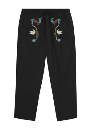 Baziszt Rouat drawstring trousers - Black