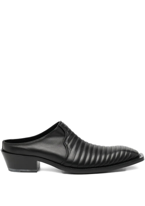 Martine Rose Cowboy mules - Black