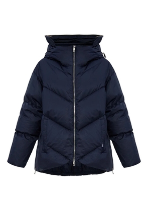 Add hooded zip jacket - Blue