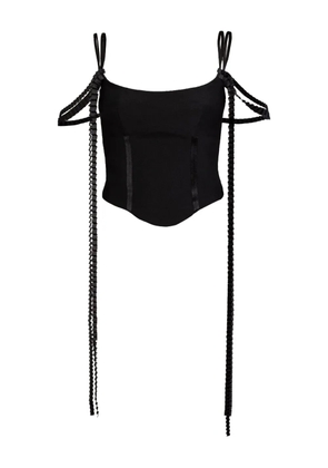 RXQUETTE lace-details top - Black