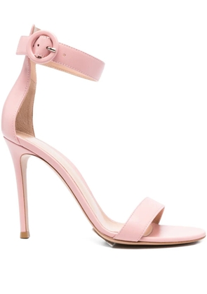 Gianvito Rossi 100mm ankle-strap sandals - Pink