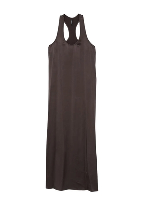 CHB CHRISTIAN BOARO racer-back slip dress - Brown