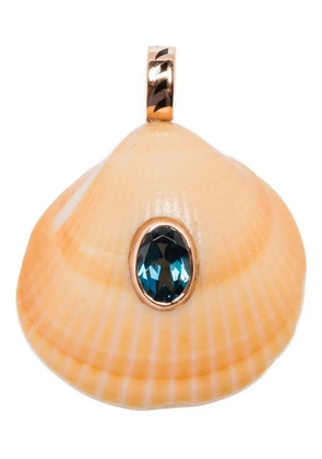 Dezso 18K rose gold Anadara pendant - Pink