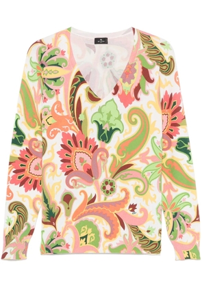 ETRO paisley top - Green