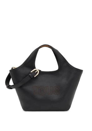TOUS small perforated-logo tote bag - Black
