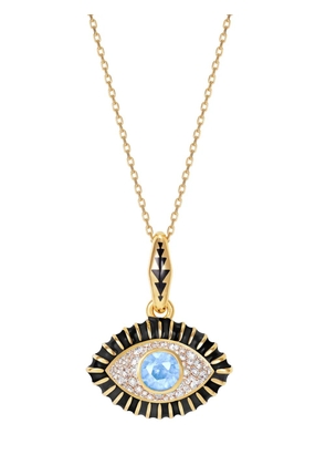 Nevernot 14kt yellow gold Life In Colour topaz and diamond necklace