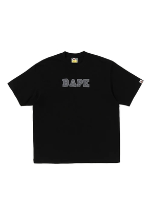A BATHING APE® logo T-shirt - Black