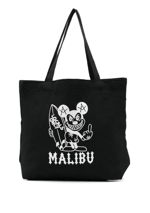 Local Authority graphic-print tote bag - Black