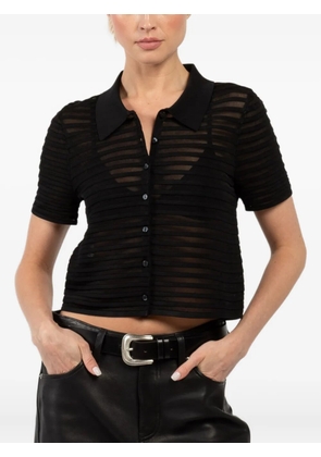 Simkhai short-sleeve cardigan - Black